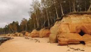 rocky beaches of riga gulf