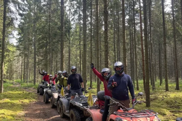 ATV Adventure from Riga – Searching for Hidden Forest Lakes