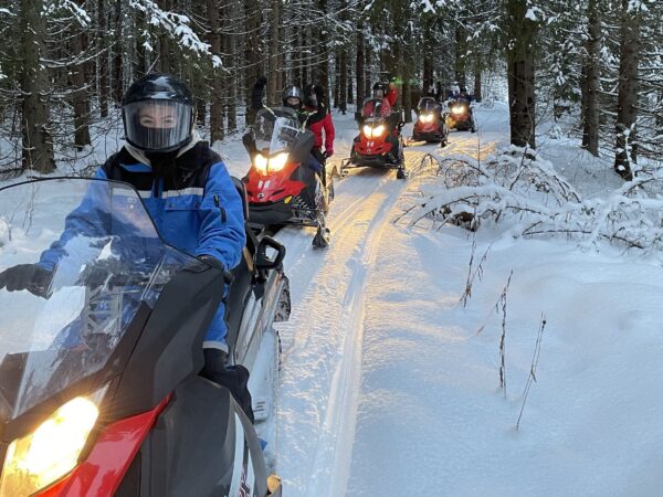 Snowmobile Safari from Tallinn – Estonian Winter Adventure