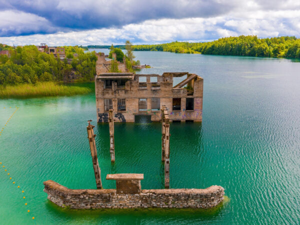 Rummu Submerged Quarry & Coastal Cliffs Day Tour from Tallinn