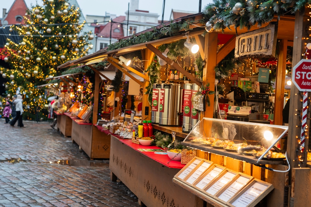 Estonia,Tallinn,,12,December,2023,,Christmas,Fair,,European,Food,Sale